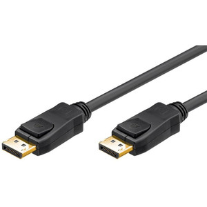 DisplayPort (ST-ST) 3m 4K 1,2 vergoldet Black DisplayPort (ST-ST) 3m 4K 1,2 vergoldet Black
