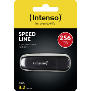 STICK 256GB USB 3,0 Intenso 3533492 Speed Line Black