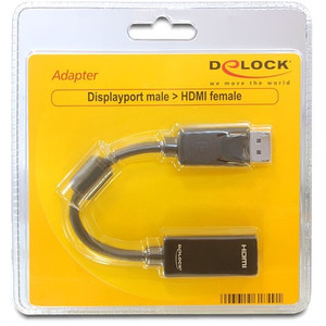 Adapter DisplayPort  HDMI (ST-BU) DeLOCK Black