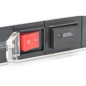Steckdosenleiste Aluminium PDU 1U Digitus 16A Plug, 250VAC 50/60Hz, 7-fach, mit Schalter, Überspannungsschutz Steckdosenleiste Aluminium PDU 1U Digitus 16A Plug, 250VAC 50/60Hz, 7-fach, mit Schalter, Überspannungsschutz