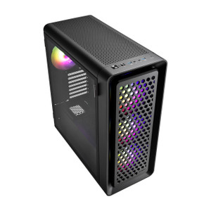 CUT593P BLACK, E-ATX Ultra Tower, USB3.0 x 2, Type-C, 140mm ARGB x 3, with cable management plate CUT593P BLACK, E-ATX Ultra Tower, USB3.0 x 2, Type-C, 140mm ARGB x 3, with cable management plate