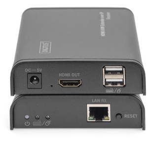 Digitus DS-55202 HDMI IP KVM-Extender Set FullHD/60Hz 120m Digitus DS-55202 HDMI IP KVM-Extender Set FullHD/60Hz 120m