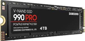 4TB SSD Samsung 990 Pro M.2 NVMe (MZ-V9P2T0BW)
