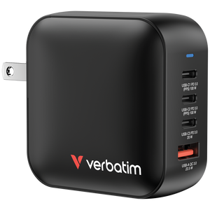32231, Mini GaN Charger 100W 4 Port US/EU/UK ADP 32231, Mini GaN Charger 100W 4 Port US/EU/UK ADP