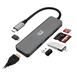 AUH-4020 - 6-in-1 USB-C Multi-Port Docking Station AUH-4020 - 6-in-1 USB-C Multi-Port Docking Station