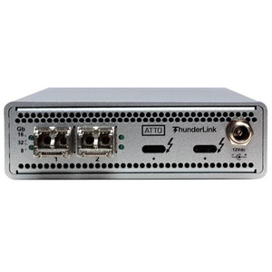 TLFC-3322-LE0, Dual 40Gb Thunderbolt to Dual 32Gb Fibre Channel Adapter, LC Long Range Single Mode SFP+, CEE 7/7 (SHUKO) power c TLFC-3322-LE0, Dual 40Gb Thunderbolt to Dual 32Gb Fibre Channel Adapter, LC Long Range Single Mode SFP+, CEE 7/7 (SHUKO) power c