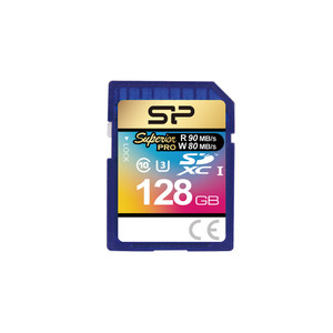 SP128GBSDXCU3V10, 128GB SDXC Superior Pro Class 10 UHS-1 (U3) R/W up to 90/80 MB/s SP128GBSDXCU3V10, 128GB SDXC Superior Pro Class 10 UHS-1 (U3) R/W up to 90/80 MB/s