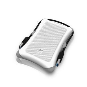 SP020TBPHDA30S3W, 2TB Silicon Power Armor A30 - Portable HD - Anti-shock, White/Black, MIL-STD 810F Method 516.5 Procedure IV, L SP020TBPHDA30S3W, 2TB Silicon Power Armor A30 - Portable HD - Anti-shock, White/Black, MIL-STD 810F Method 516.5 Procedure IV, L