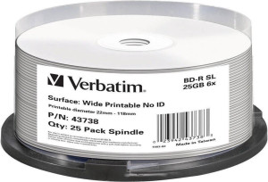 43639, DVD-RW SERL 4.7GB 4X MATT SILVER SURFACE (25 PACK) 43639, DVD-RW SERL 4.7GB 4X MATT SILVER SURFACE (25 PACK)