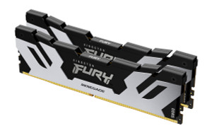 KF588CU42RSK2-48, 48GB 8400MT/s DDR5 CL40 CUDIMM (Kit of 2) FURY Renegade RGB White XMP KF588CU42RSK2-48, 48GB 8400MT/s DDR5 CL40 CUDIMM (Kit of 2) FURY Renegade RGB White XMP