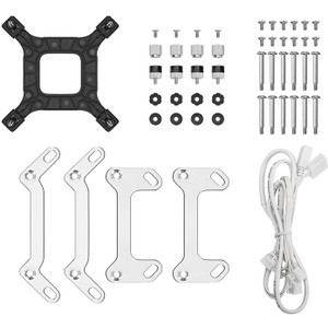 K Cooler Wasserkühlung Deepcool LM360 White