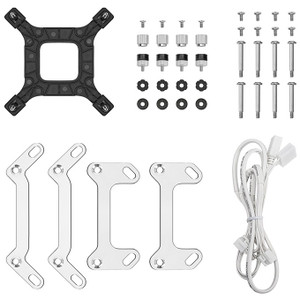 K Cooler Wasserkühlung Deepcool LM240 White