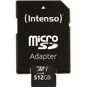 CARD 512GB Intenso 3424493 Micro - UHS-I