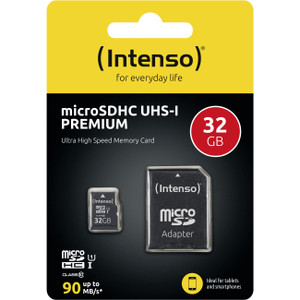 CARD 32GB Intenso Premium MicroHC 45MB/s