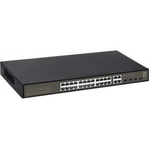 Switch 24x GE GES-2128 4xGE 4xGSFP 19" Hilbert