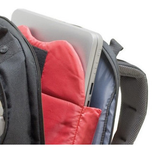 WENGER Legacy Notebook Rucksack fuer 35,8 bis 39,6cm 14,1 bis 15,6Zoll Tablet, Laptop schwarz grau