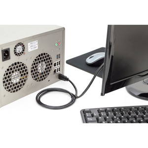DIGITUS HDMI Anschlusskabel TypA 4K 60Hz Ethernet 5.0m
