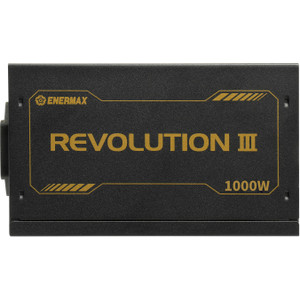 1000W Enermax Power Supply 1000W Revolution3 80+ Gold Black FULLMO