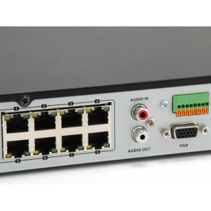 NVR-0508 8-Kanal Netzwerk Videorek. PoE H.265/264