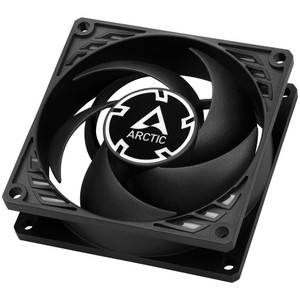 ARCTIC Lüfter P8 80*80*25 Max-80mm PWM regulated (Black)
