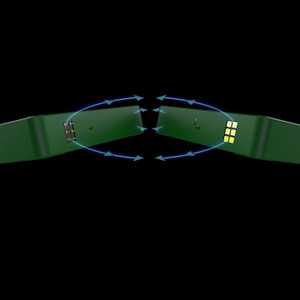 120mm Thermaltake CT120 EX Reverse ARGB Sync PC Cooling Fan Racing Green 3 Pack