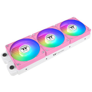 120mm Thermaltake CT120 EX ARGB Sync PC Cooling Fan Pink 3 Pack