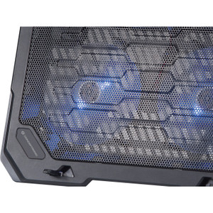 CONCEPTRONIC 2-Fan USB-A2.0 Laptop-Kühlpad 25Kg 15.6" sw