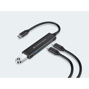 CONCEPTRONIC 4-Port Hub USB-C3.2Gen1-2xA3.0/2xC o.Netz. sw