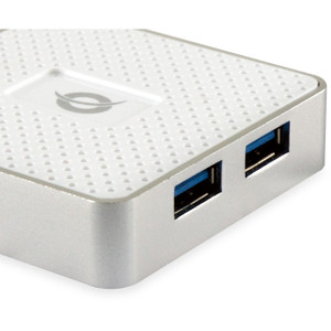 CONCEPTRONIC 4-Port Hub USB Micro-B-4xA3.0 m.Netz. ws