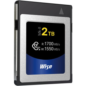 Wise CFexpress Type B Mk-II 2TB R/W 1700/1550MB/s WI-CFX-B2048M2