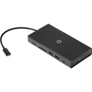 D HP Travel USB C Multi Port Hub (P)
