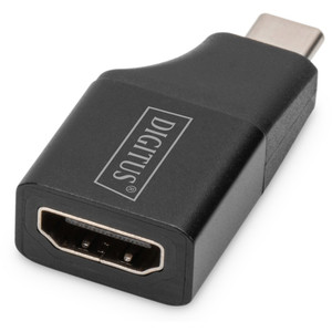 DIGITUS Adapter USB-C St.- HDMI Bu./ 4K/30HZ 5cm