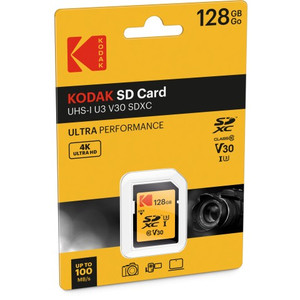 CARD Kodak 128GB UHS-I U3 V30 Ultra