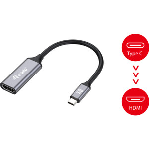 Equip Adapter USB-C - HDMI 2.0 4K60Hz 0.15m gr