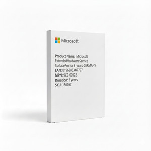 Microsoft ExtendedHardwareService SurfacePro for 3 years GERMANY
