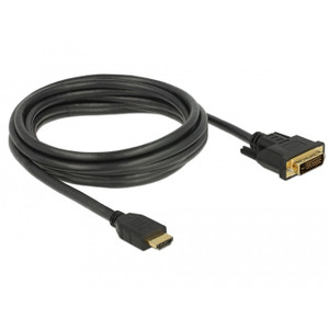DELOCK HDMI zu DVI 24+1 Kabel bidirektional 3 m DELOCK HDMI zu DVI 24+1 Kabel bidirektional 3 m