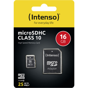 CARD Dig Z TF SDHC Intenso 16GB inkl.Adapter