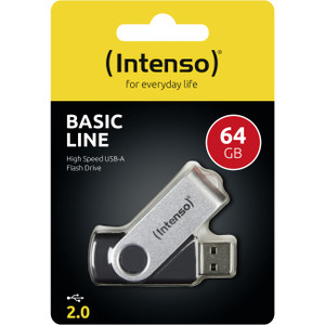 STICK Intenso USB-Stick 64GB 2.0 Basic Line