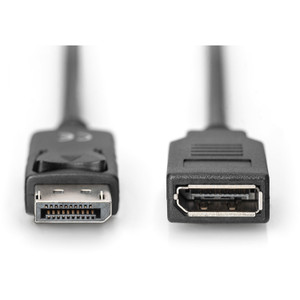 DIGITUS DisplayPort Verlängerungskabel DP 2m 8K schwarz