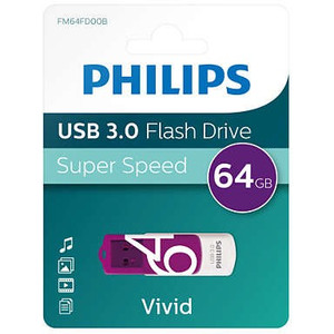 STICK Philips USB 3.0 64GB Vivid Edition Magic Purple
