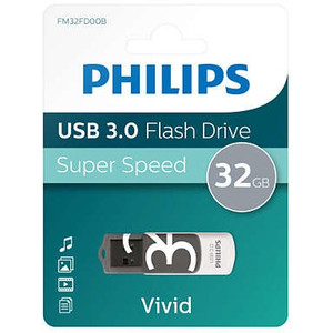 STICK Philips USB 3.0 32GB Vivid Edition Shadow Grey