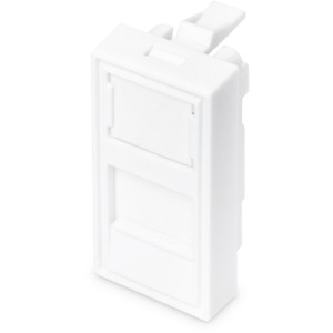 DIGITUS Blende 1-Port 22.5x45mm reinweiß für DN-93802-5