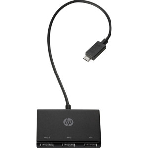 D HP USB-C HUB 3Port HP SuperSpeed USB3.0 passiv Black