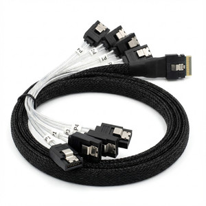 SATA 8x1 BROADCOM 1m Black