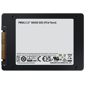 2,5" Samsung PM9A3 MZ-QL296000 - SSD - verschlüsselt - 960 GB - intern (6.4 cm)