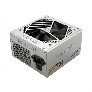 850W Montech CENTURY II 850 (silber, 1x 12-Pin High Power GPU, 4x PCIe, Kabelmanagement, 850 Watt)