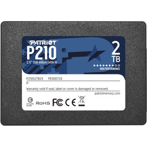 2,5" Patriot P210 2 TB (schwarz, SATA 6 Gb/s, 2,5")