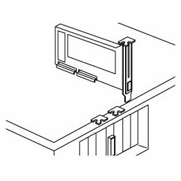 Wechselrahmen PCI Slot 2,5 SATA HDD