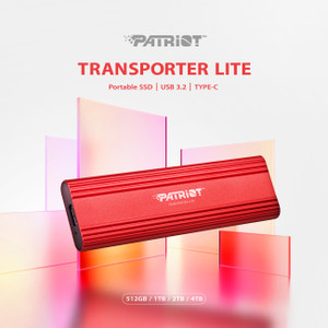 Patriot 4TB Transporter Lite Red