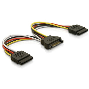 SATA Power Adapter 15pin2x HDD DeL